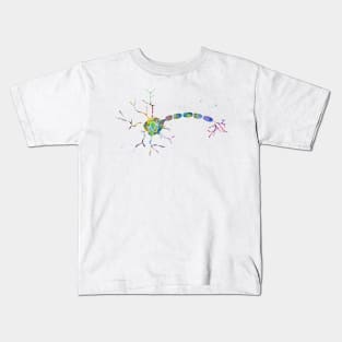 Anatomy of a typical human neuron Kids T-Shirt